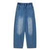 Fuluomi Girls' Spring Casual Loose Wide-Leg Jeans