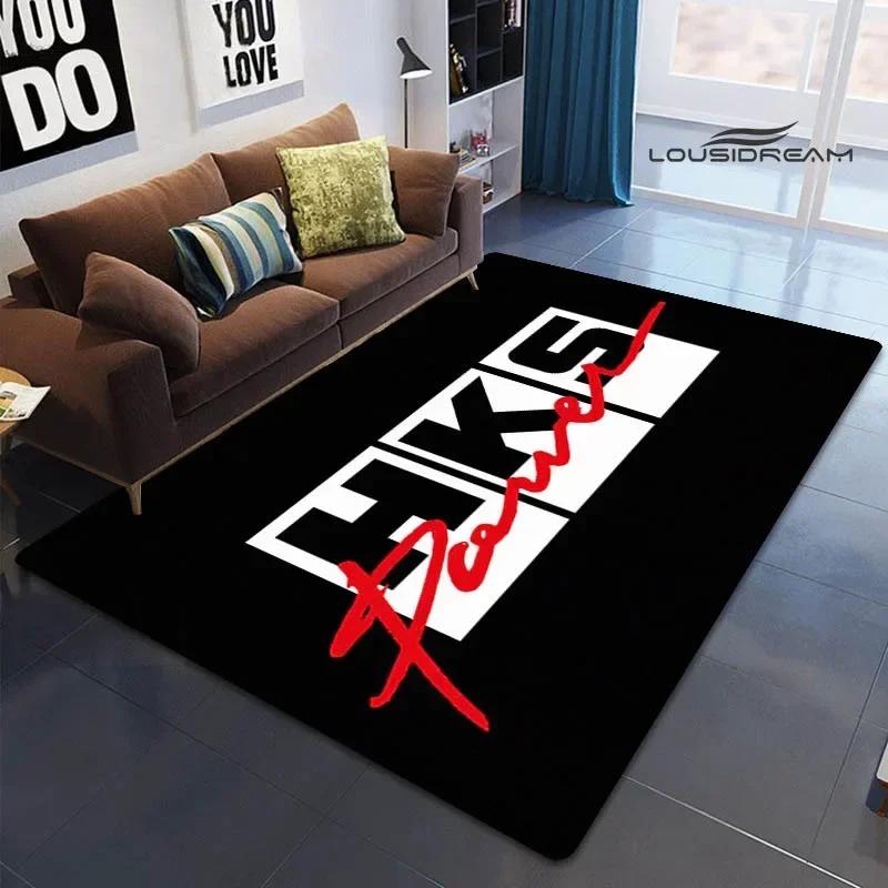 HKS Racing Car Logo Carpet Non Slip Living Room Bedroom Rug, Yoga Mat & Doormat, Fashionable Gift for Car Lovers
