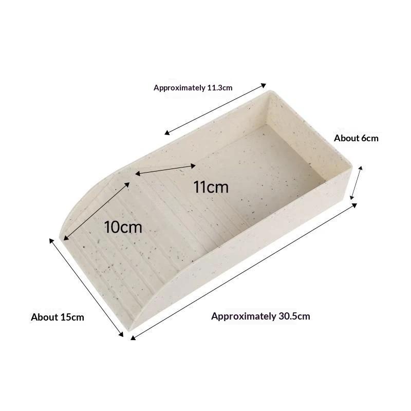 Reptile Water Bowl Turtle Bathing Pool Feeding Dish Anti-Slip Bottom for Box Turtles Frogs Lizards Pet Reptile Breeding