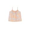 Barbara Women S Orange Flower Pattern Pajama  awp4627S 