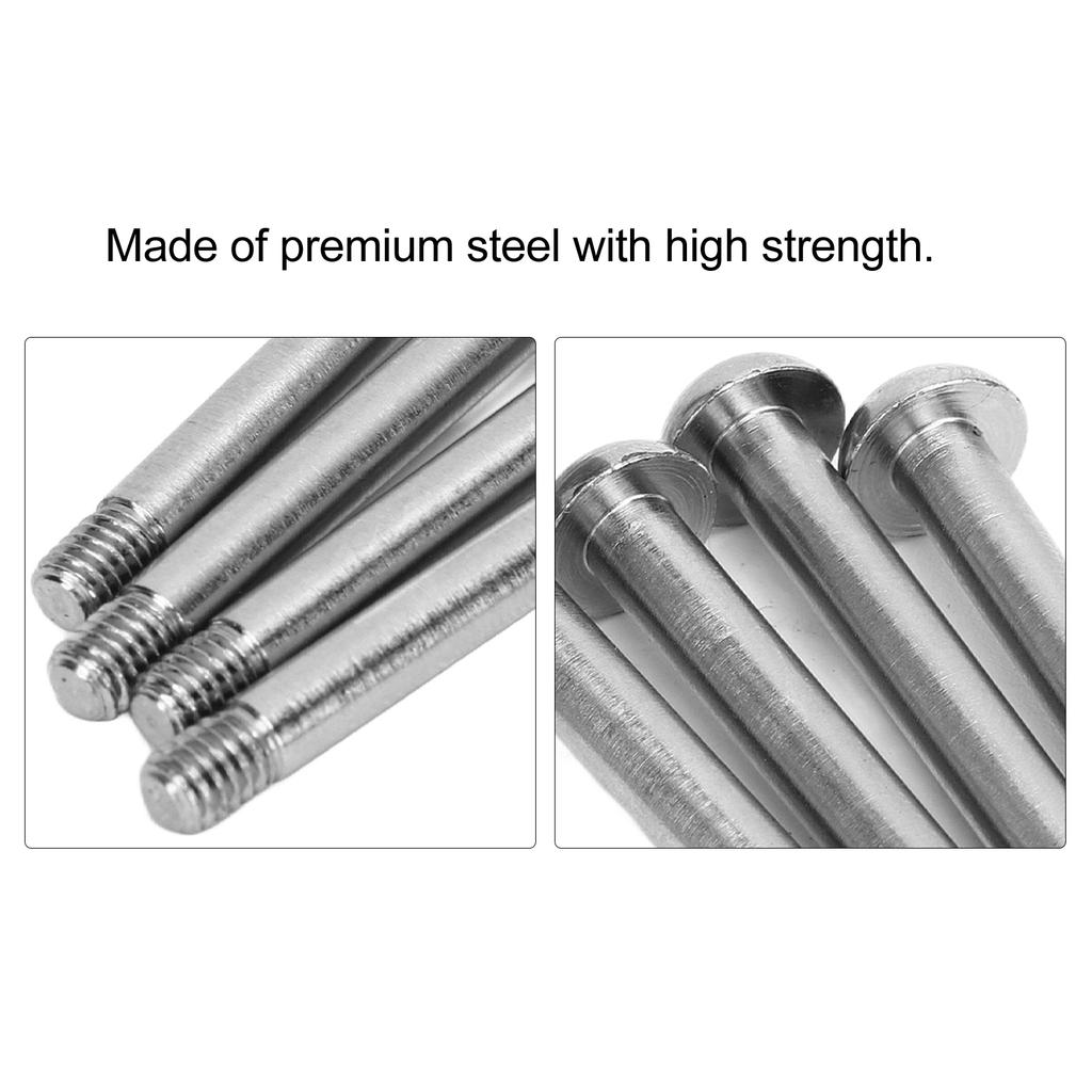4Pcs Front Flower Shaft Pin Steel Swing Arm Shafts Parts for   1/7 1/8 RC Car