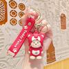Pikachu Doraemon Linabell Totoro Lotso Stitch Keychain Bag Decoration Kids Gift