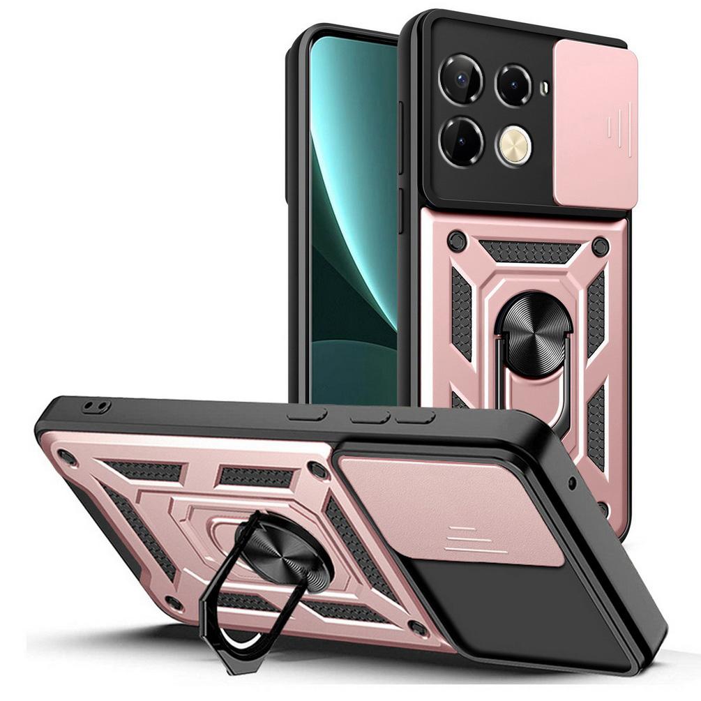 Kamera schützen fall für INFINIX Hinweis 40 Pro + Note40 Hinweis 30 VIP 30i 30 Pro Null 30 Infinix Smart 8 7 Armor Hybrid Ring Abdeckung