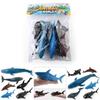 Childrens Marine Animal Model Set With Plastic Replicas For Educational Play