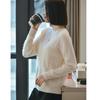 Fanzhen Women's Chunky 100% Wool Round Neck Pullover Sweater