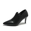 2024 Botas Femininas Women Fashion Sweet High Quality Side Zipper Short Ankle Boots Lady Brand Design Brown Black Boot