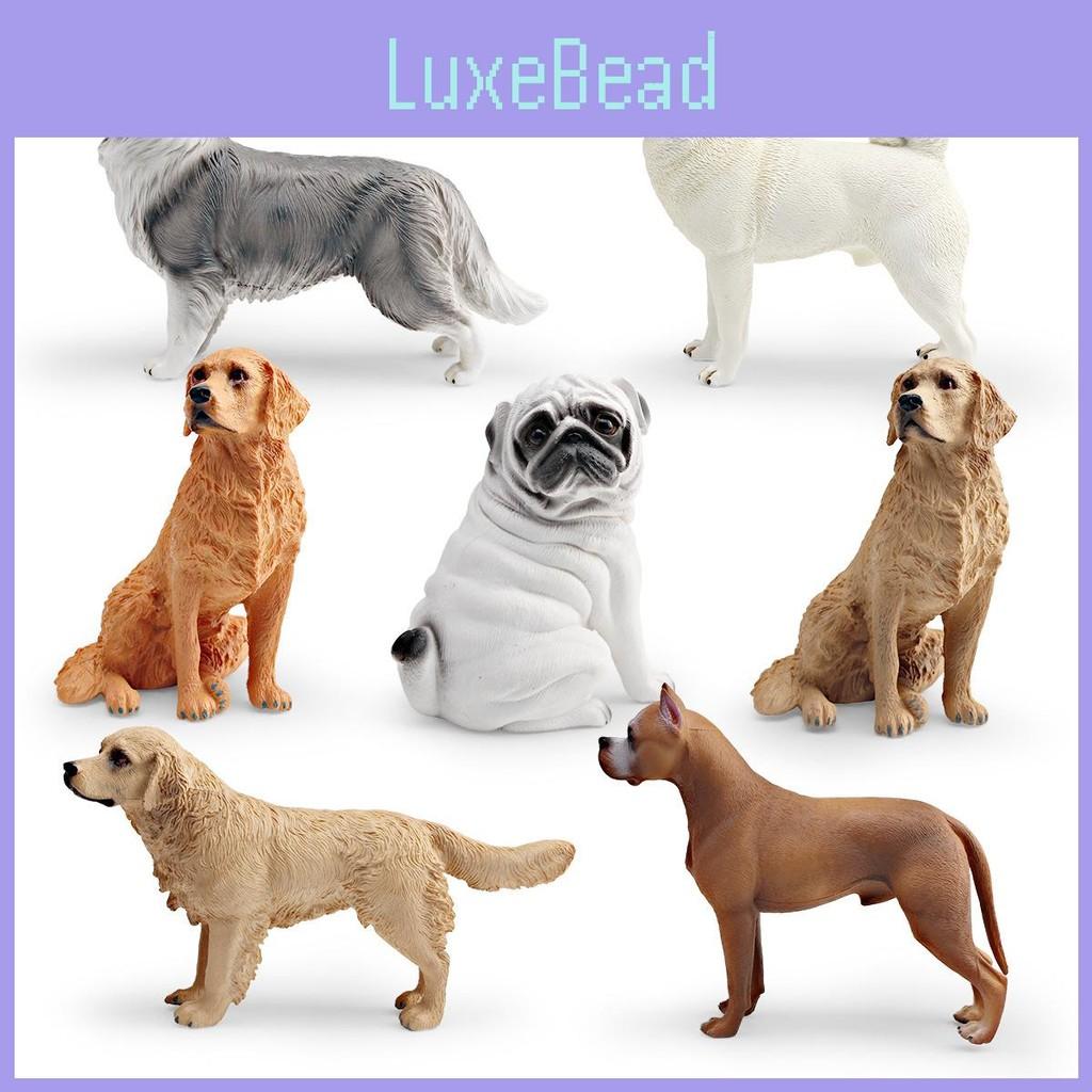 Inu Shiba Simulated Golden Retriever And Border Collie Pet Dog Ornament Model