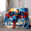 1pc Superman Flannel Throw Blanket Soft, Warm & Cozy for Couch, Bed, Office, and Travel Versatile All Season Gift, Christmas Present