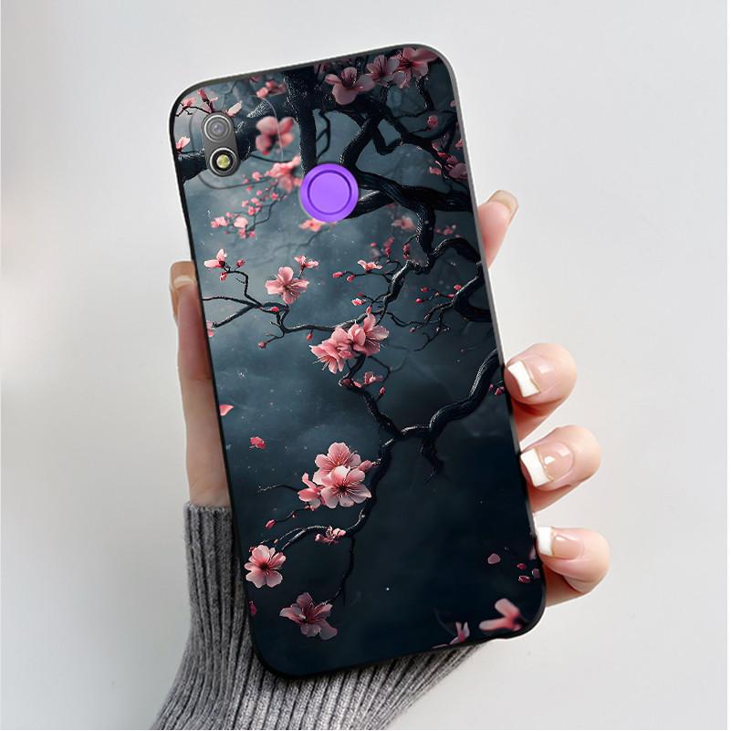 

For Tecno Pop 4 Case BC2c Cover Luxury Fashion Flower Butterfly Soft Silicone Protective Shell for Techno Pop 4 Pop4 Phone Case Tecno Pop 4