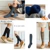 Women's Winter Compression Stocking Warm Hot Knee High Long Leg Terry Socks Cotton Thicken Cover Calf Socks