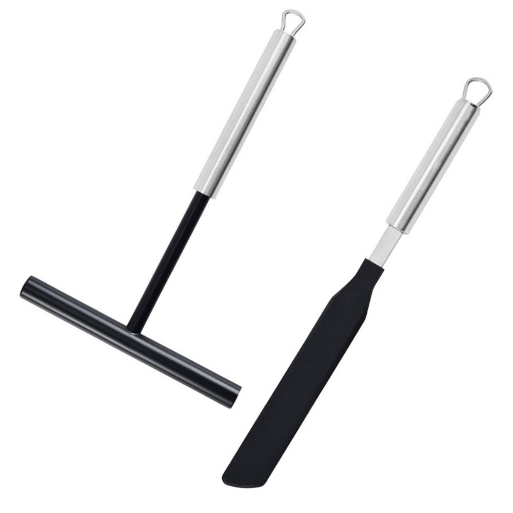 T Shape French Crepe Spreader Non Stick Pancake Scraper New Batter Spatula  Baking Tool