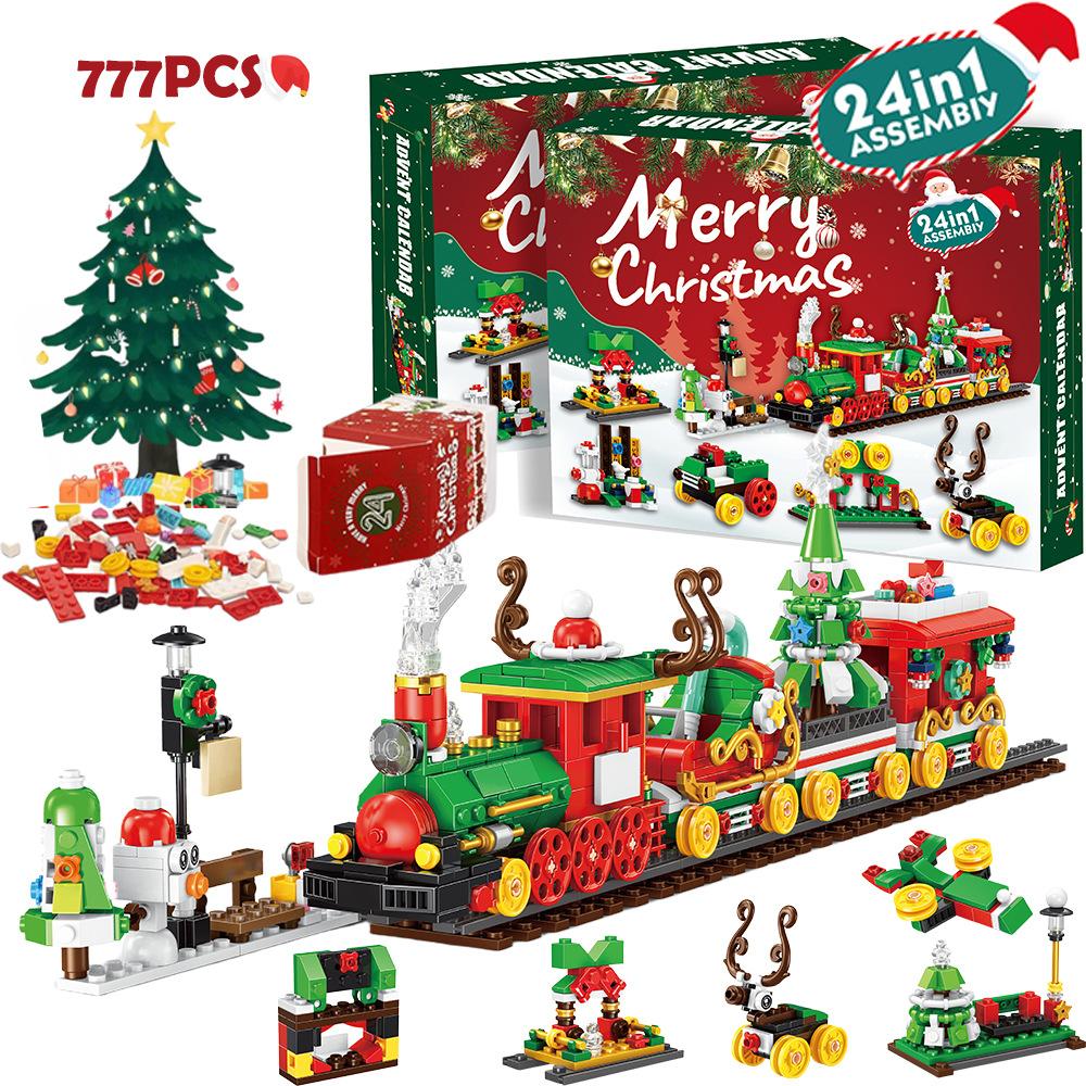 Christmas Advent Calendar Countdown 2025, Advent Block Set, Christmas Gift