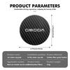 2pcs Car Cup Holder Insert Pad Emblem Coaster Anti-Slip Mat For Chery Omoda 5 C5 E5 C9 9 EV PHEV 2024 2025