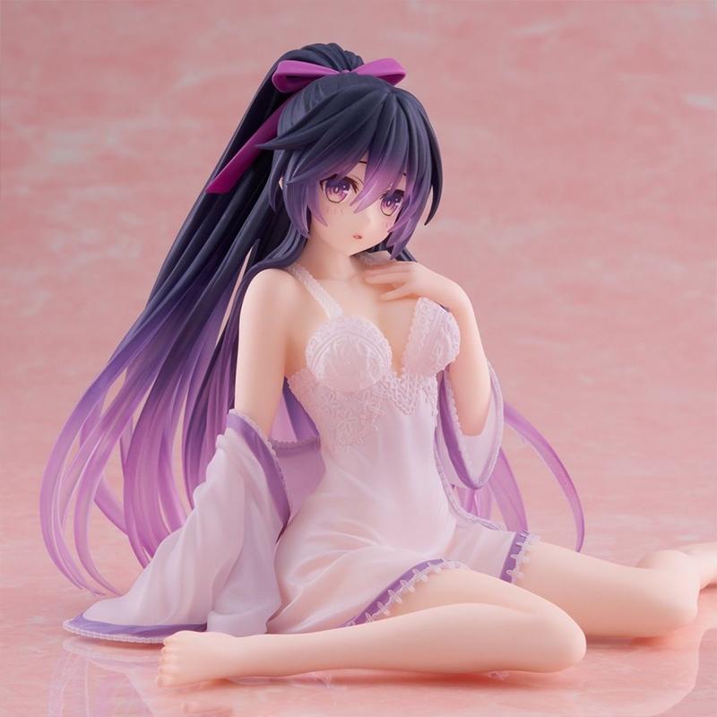 Tohka Yatogami Lingerie Figurine - Anime Character Collectible for Desk & PC Case Decoration