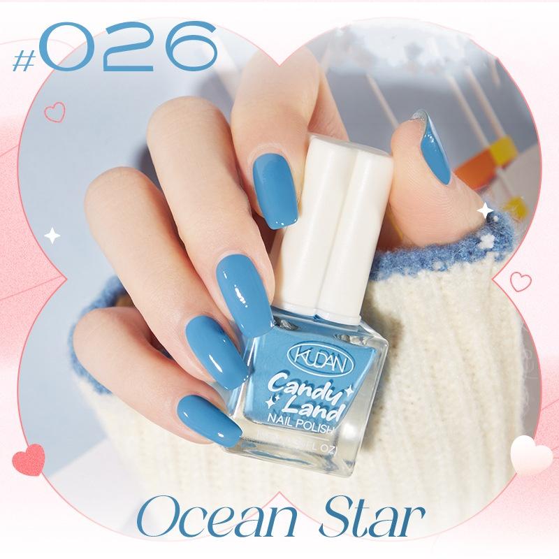 Water-based Nail Polish, No Baking, Long-lasting, Quick-drying, Nude Color, Fine Shiny Nail Polish, Nail Polish