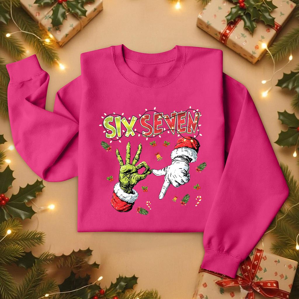 Christmas T-Shirts And Sweatshirts, Women'S Sweatshirts, Long-Sleeved Pullover Sweatshirts, Women'S Long-Sleeved Tops
