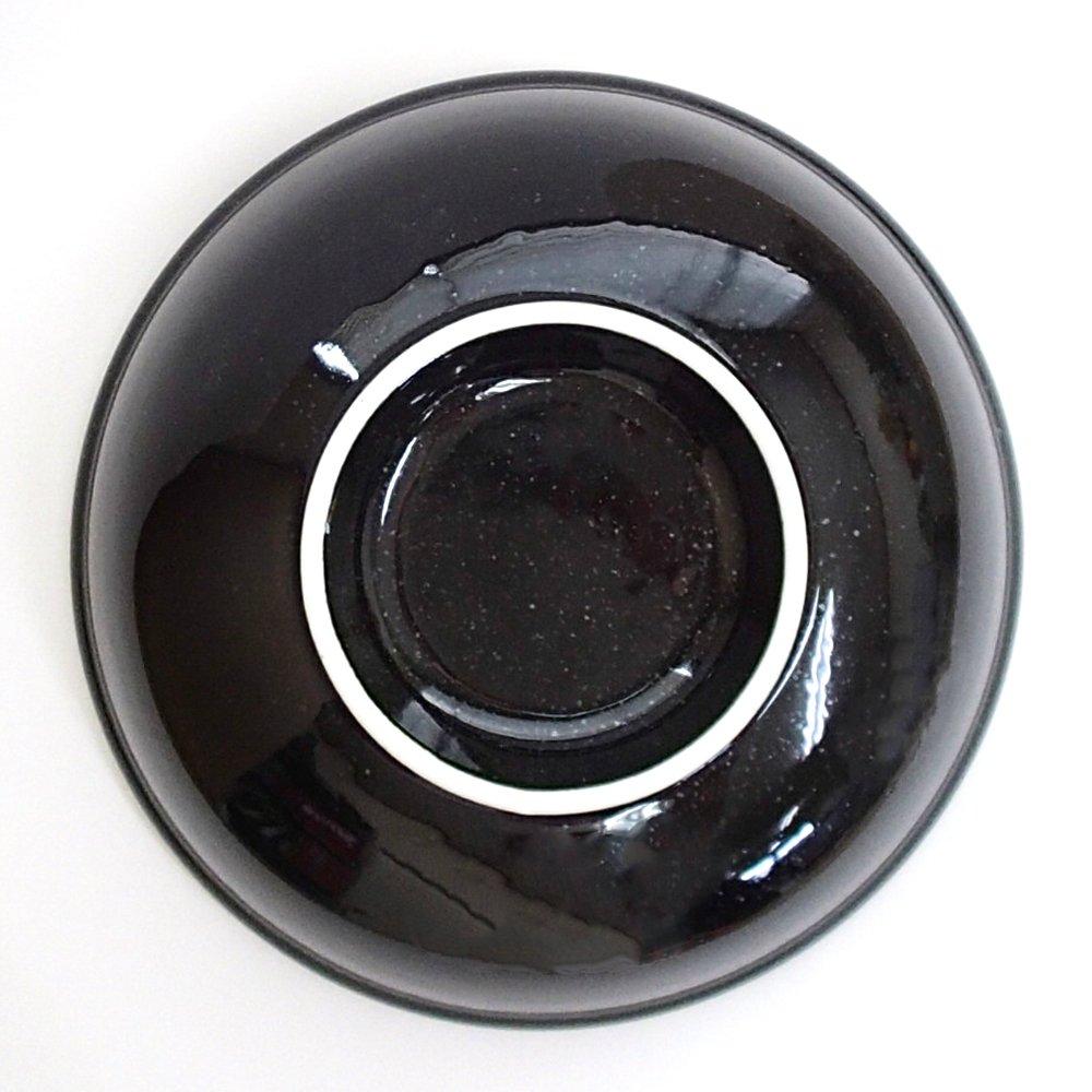 Ramen bowl Extra large 25cm bowl Tamakadai bowl Black New Chinese Minoyaki 8.0