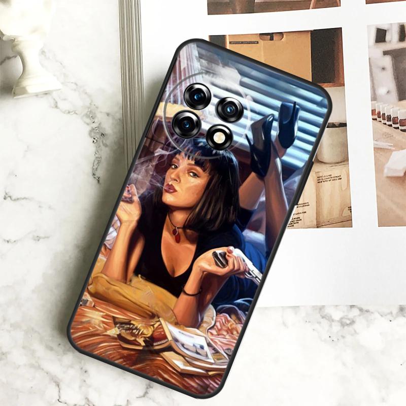 Mia Pulp Fiction Case For OnePlus 12 12R 11 9 10 Pro 10R 9R 8T 10T Nord CE 2 3 Lite 2T CE4 N10 N20 N30 Cover