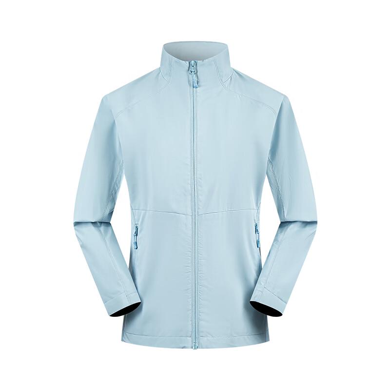 Qiaogerei Unisex Stand-up Collar Windbreaker Jacket