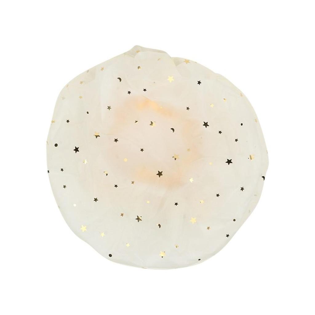 Double-layer Shower Cap Adult Ladies  Waterproof Bathing Hat Kitchen Oil-proof Bathroom Bathing Household Shower Cap