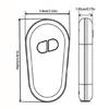 Ergonomic Handheld Electric Switches Multifunction Electric Sofa Controllers for Massage Bed Sauna Chairs & Recliners