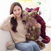 70100Cm Chameleon Lizard Plush Toy Simulation Wild Animal Red Green Doll Curly Tail Animal Plushie Men Gift