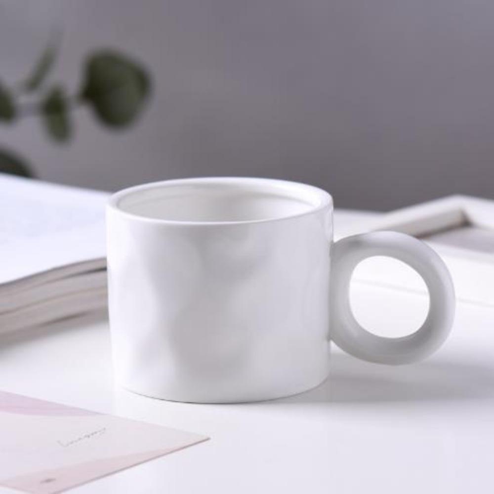

Mug DIY Cup Ceramic 401-500ml чистый белый