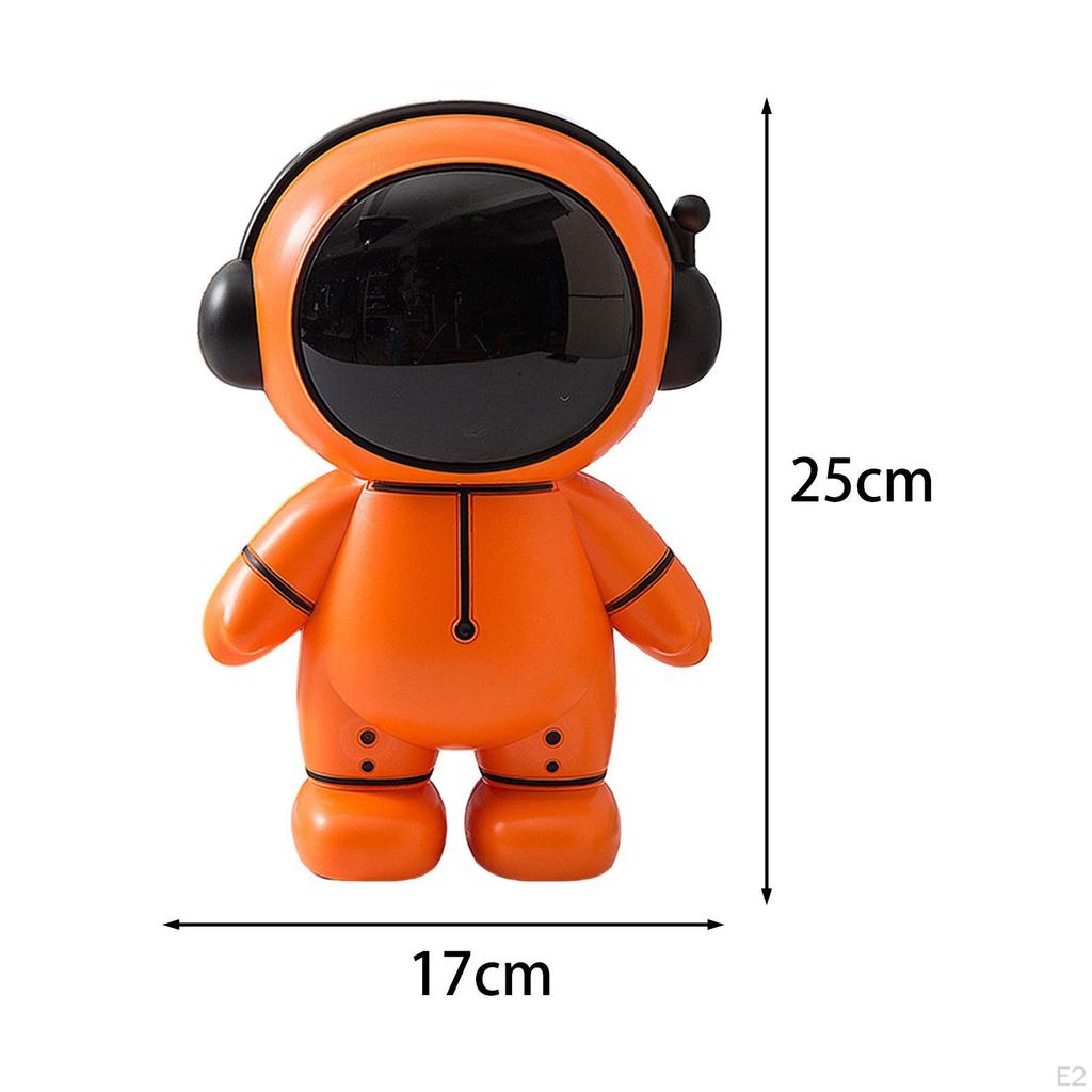 Astronaut Geldkasse Heimdekoration Schreibtischornament Kreative Dekoration Sparschwein für Geschenk