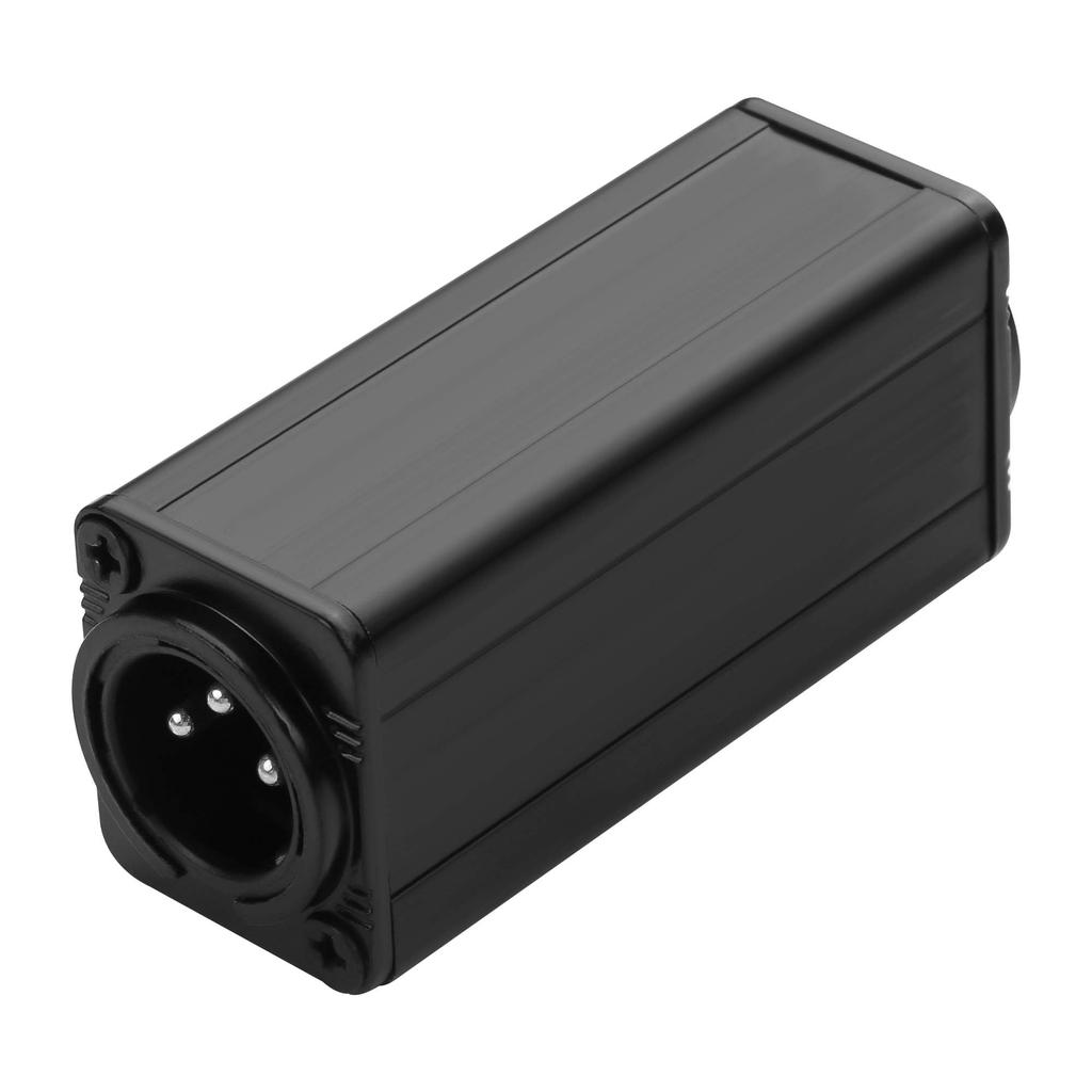 CERRXIAN XLR 3-pin Male-to-Male Adapter, 3-pin Microphone Gender Changer Connector, for Studio, Home, and Stage Use, Black