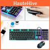 G21b Gaming Keyboard And Mouse Combo Wired With Usb Interface Mechanical Feel Backlit Supports Waterproof 2000dpi