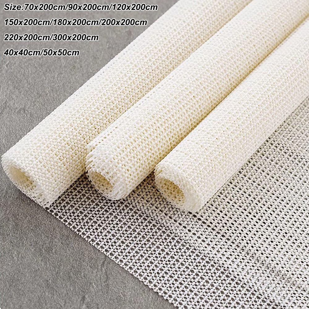 Anti-skid Non Slip Mat PVC Foaming Antiskid Net Cloth New Floors Gripper Carpet