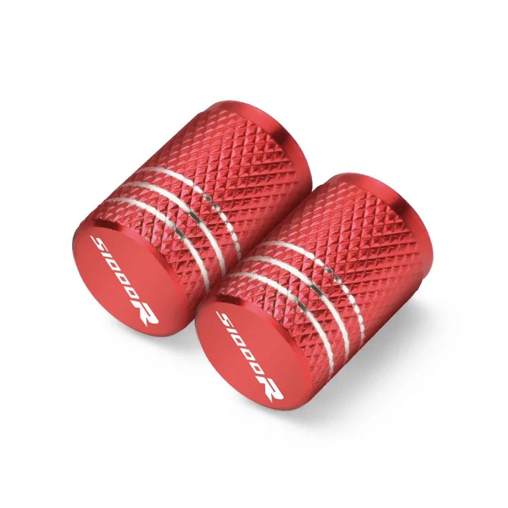2pc S1000R Motorcycle Accessorie Wheel Tire Valve Stem Caps CNC Airtight Covers Dustproof Caps For BMW s1000R S1000XR S1000RR