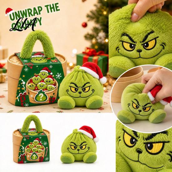 Relaxing Sensory Gift for Kids Soft Dumpling Squeeze Toy Stress and Anxiety Relief, Cute Stuffed Food Fidget Relief Office Home Decor, Slow