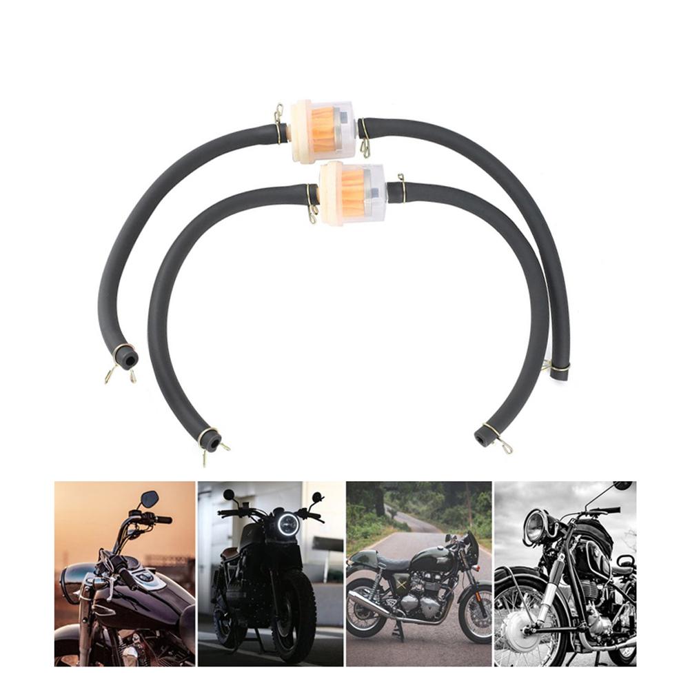 Gasoline Cleaner Universal Petrol Pipe Filter Fuel Oil Filter Pipe for 125 100 70cc Petrol Engine for ATV Dirt Bike Kart Scooter