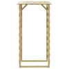 Vidaxl Gazebo da Giardino con Tetto, 3 Pezzi, 100X90X200 Cm, Pino