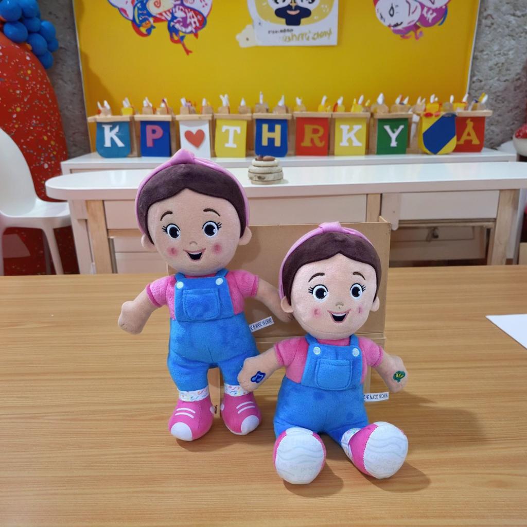 Frau Rachel Plüschpuppe 30cm Interaktives Singendes Spielzeug Weicher Gefüllter Musikplüsch für Jungen Mädchen Geburtstagsgeschenke