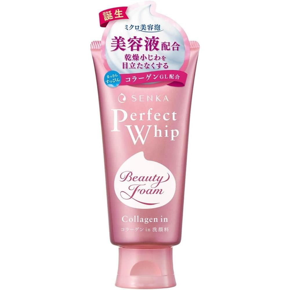 

[set Of 9] FAce WAsh SenkA Perfect Whip CollAgen In A 120g