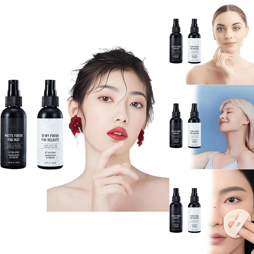 Nyx Makeup Fixierspray Für Alle Hauttypen Feuchtigkeitsspendend Leichtgewichtige Schnelltrocknende Formel 10ml Schwarze Und Weiße Flaschen