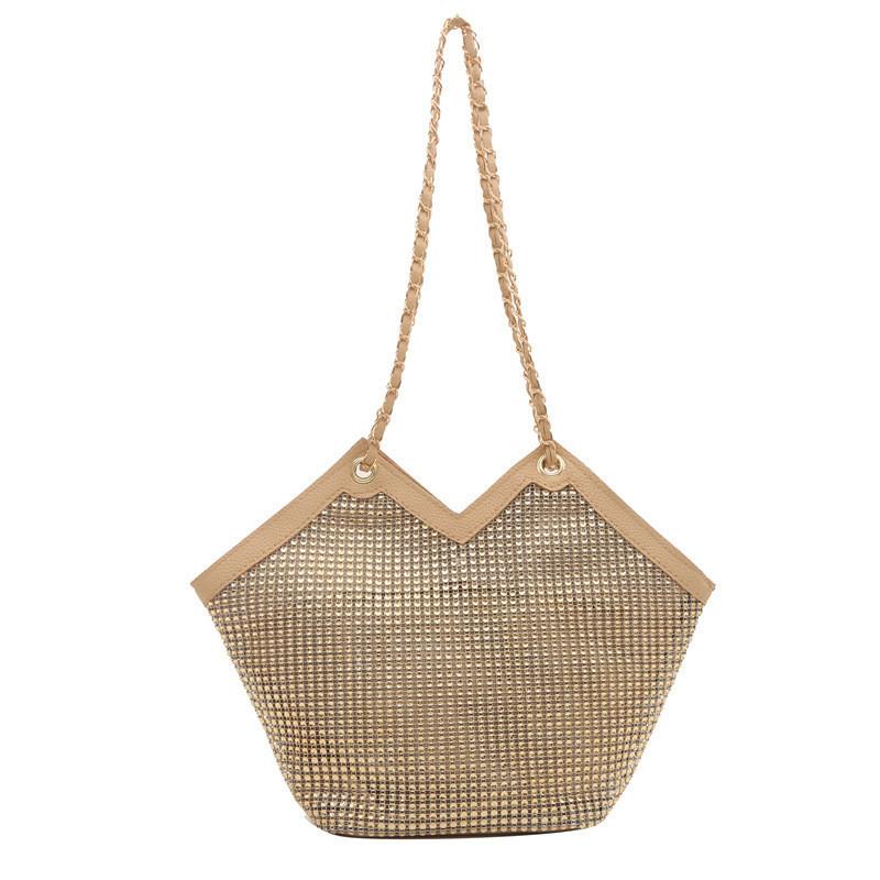 Fashionable Rivet 2024 Spring Summer New Trendy Street Style Pu Tote Bag