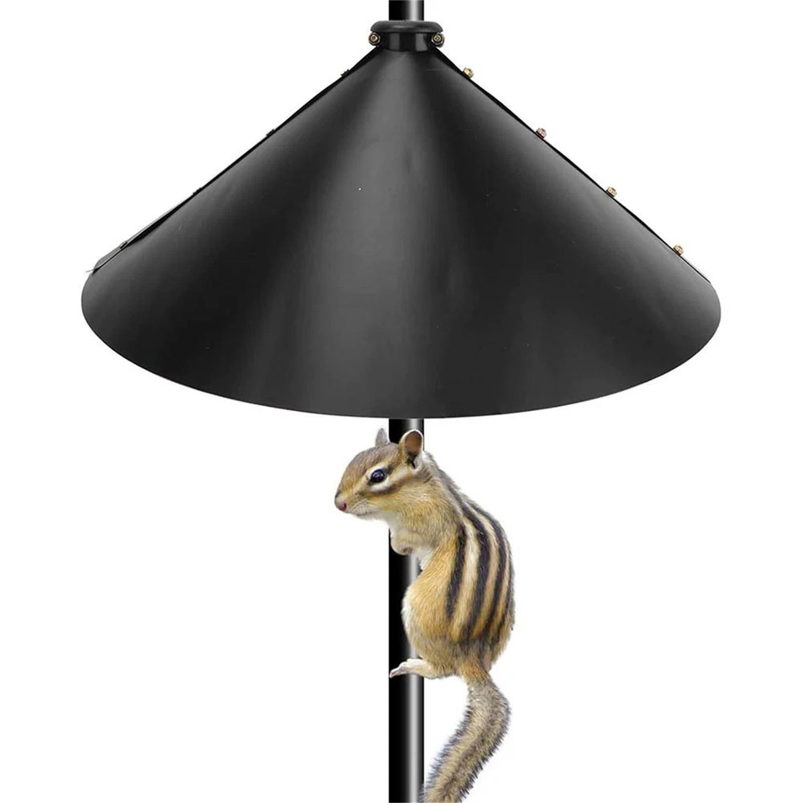 

Garden Universal Squirrel Shield, Bird Feeder Cover, Hanging Bird Feed Guard, Outdoor Bird & Feed Accessory S чёрный