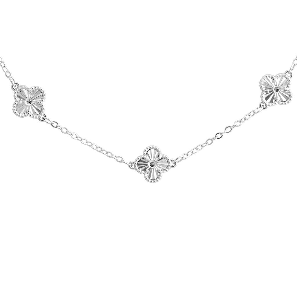 Серебряное колье с без камней, вес изделия 6,58 гр (2190646)