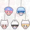 Plave Acrylic Keychain Cartoon Pixel Characters Exquisite Student Package Decoration Acg Pendants Bag Keyring Birthday Gift
