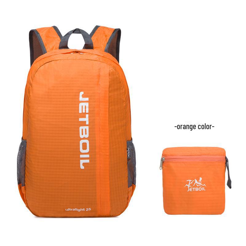 JBOT складной водонепроницаемый корейский рюкзак - сумка для хранения вещей для альпинизма и путешествий на открытом воздухе 20-35L оранжевый