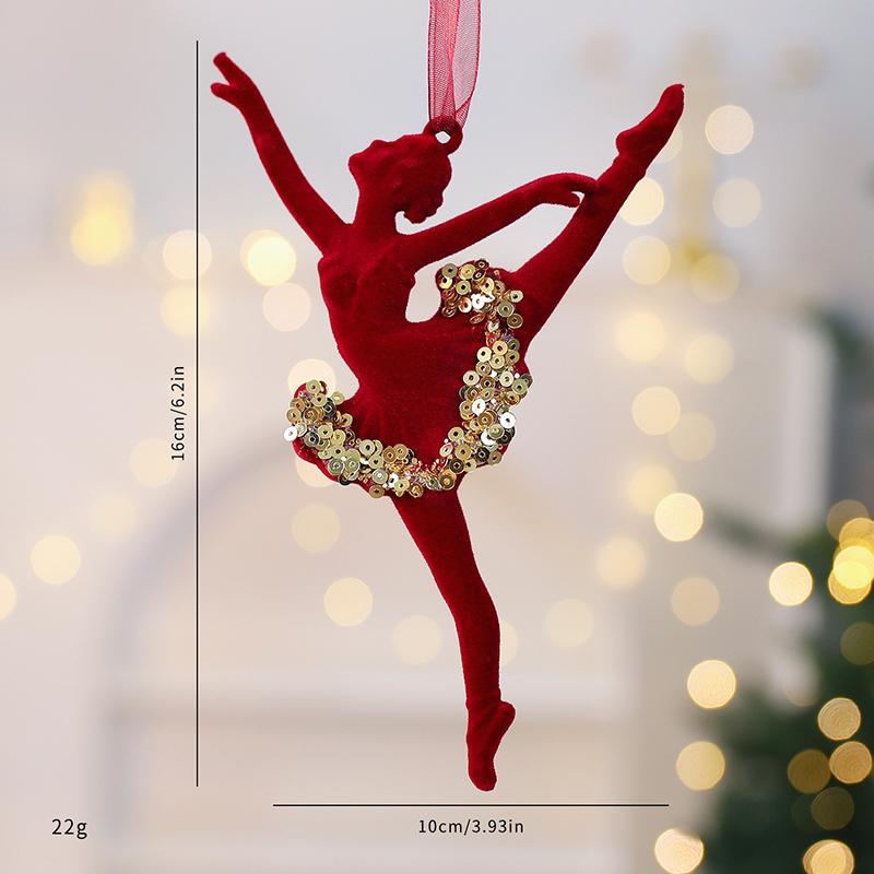 Weihnachtsbaumschmuck Glitzerkugel Rentier Schneeflocken Anhänger Weihnachtsbaumdekorationen Neujahrsparty Deko Navidad