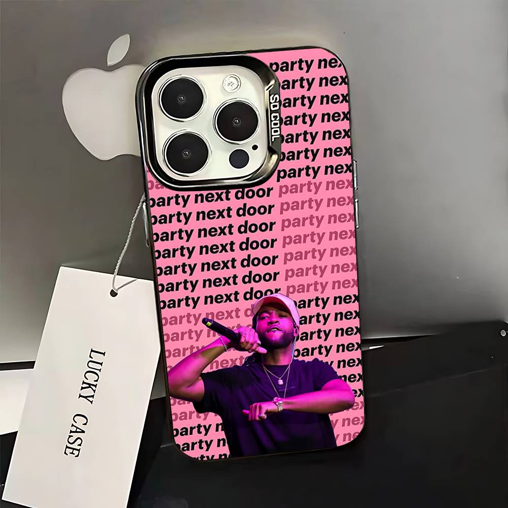 Rapper P-Partynextdoor Phone Case For iPhone 16,15,14,13,12,11,Pro,XS,Max,Plus,Mini,SE Black Candy Matte Shockproof Cover