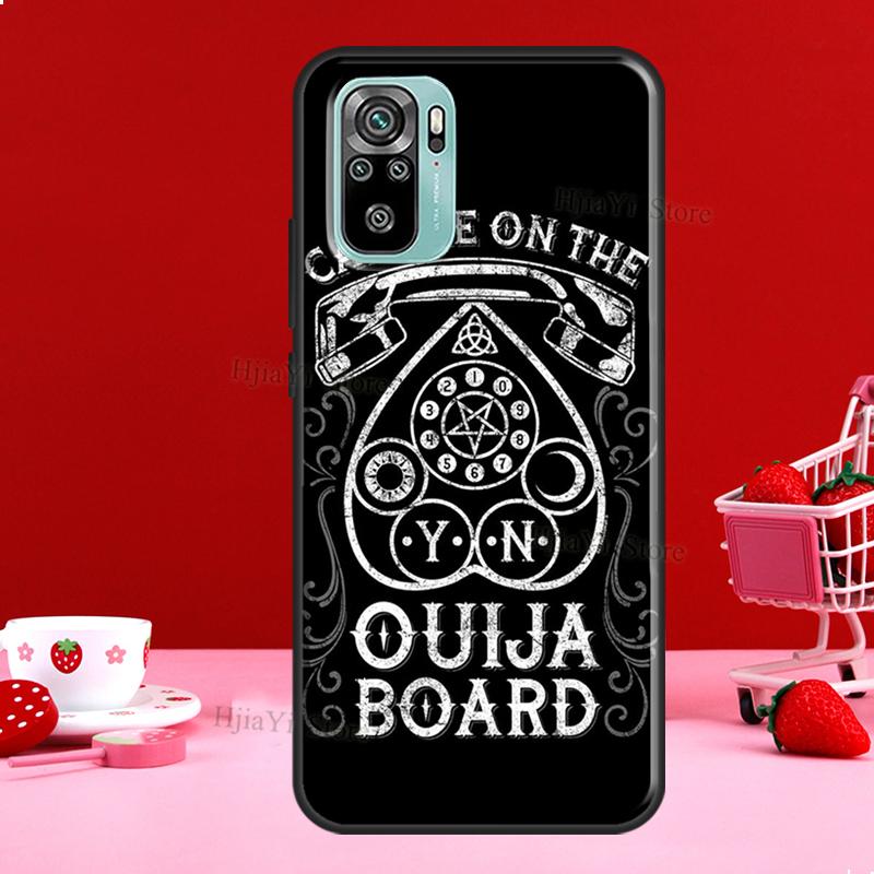 Dziewczęce Pastelowe Witch Goth Etui Ouija Dla Xiaomi Redmi Note 11 Pro Note 10 9 8 Pro 11S 9S 10S Pokrowiec Dla Redmi 10 9 9A 9C 9T