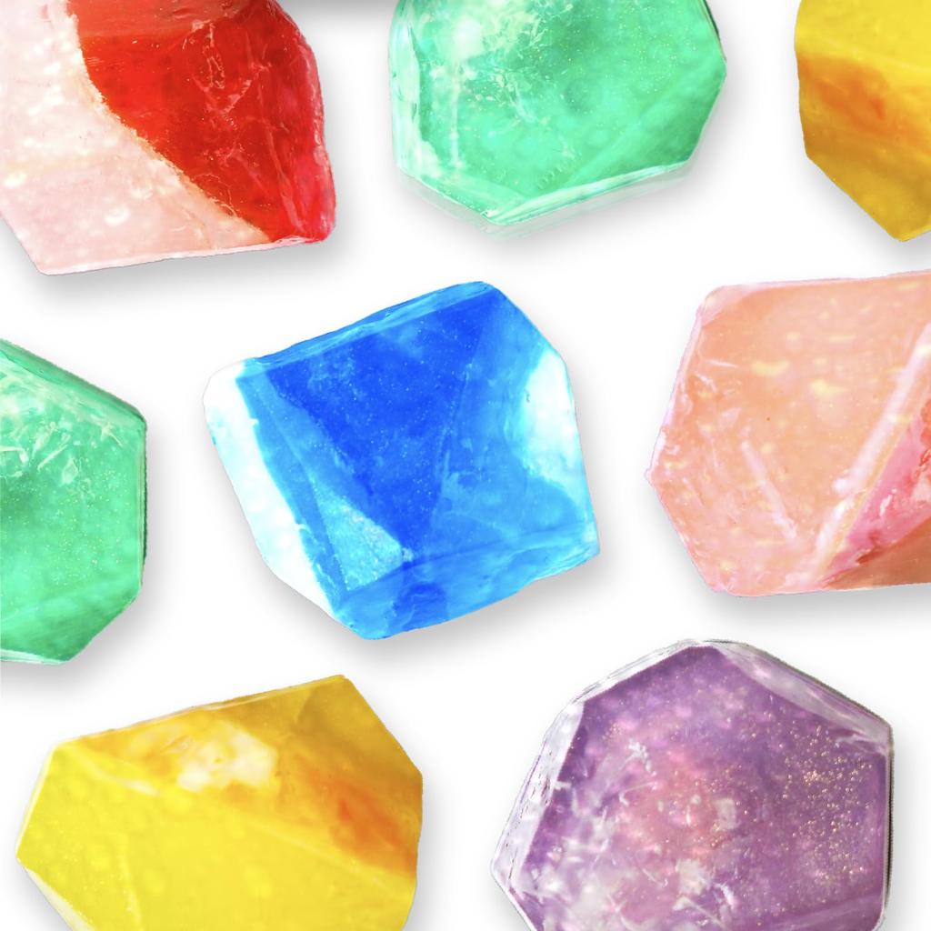 Fujiei Jewelry Jade Solid Face Hand Natural Pleasant Made in B-nature Soap, Soap, Fragrance, Wash, Wash, Gemstone, Stone, Fragrance, Vegetable-Based