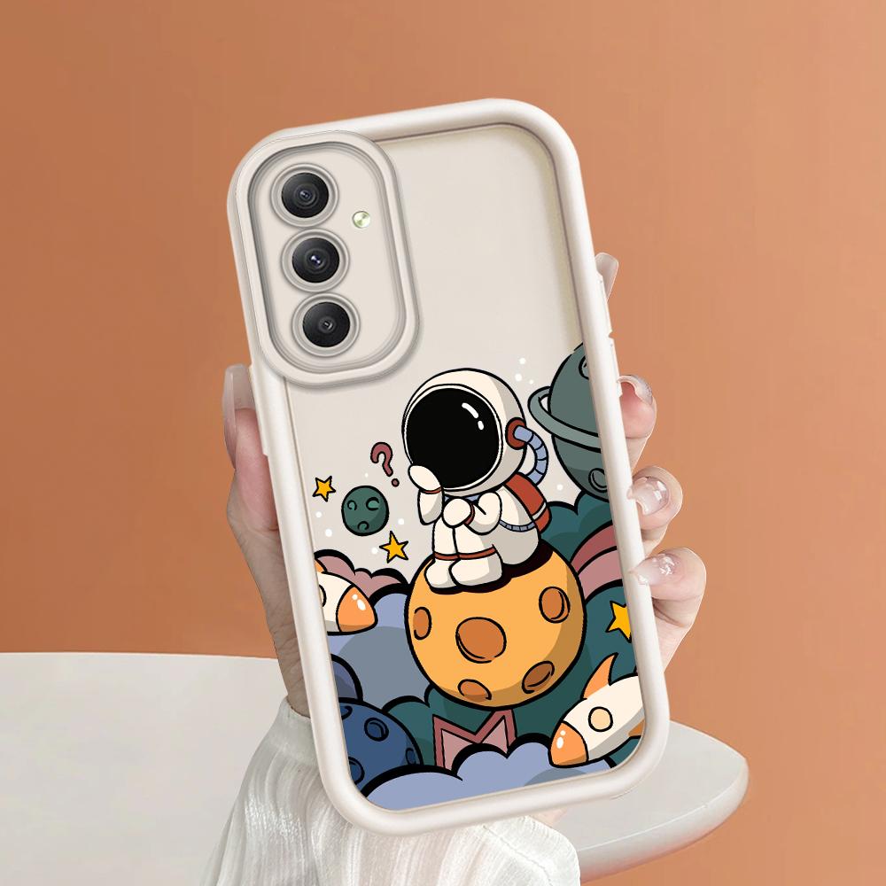 Soft Silicone Square Ladder Printing Pattern Phone Casing Full Cover Camera Shockproof Protection Rubber Case for Samsung