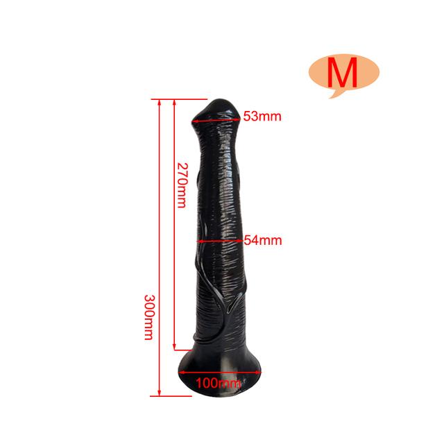 S/M/L Animal Dildo Suction Cup Dildos Huge Big Horse Cock Realistic Penis Vagina Sex Toys For Women Men Gay Adult Masturbators