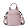 Kompakt Nylon Crossbody Miniryggsäck med Topphandtag Casual Liten Dagryggsäcksväska för Kvinnor Daglig Resa